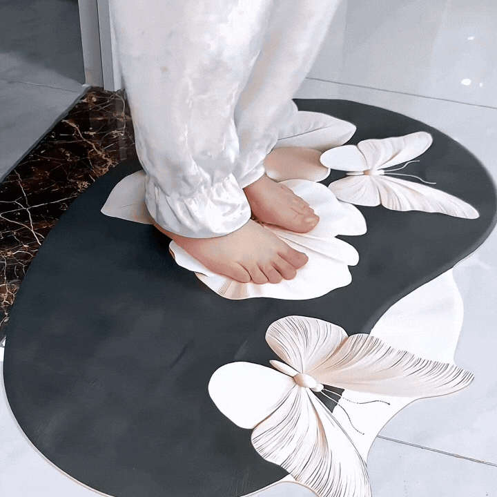 FlowerFusion 3D Floor Mat ( Big Size )